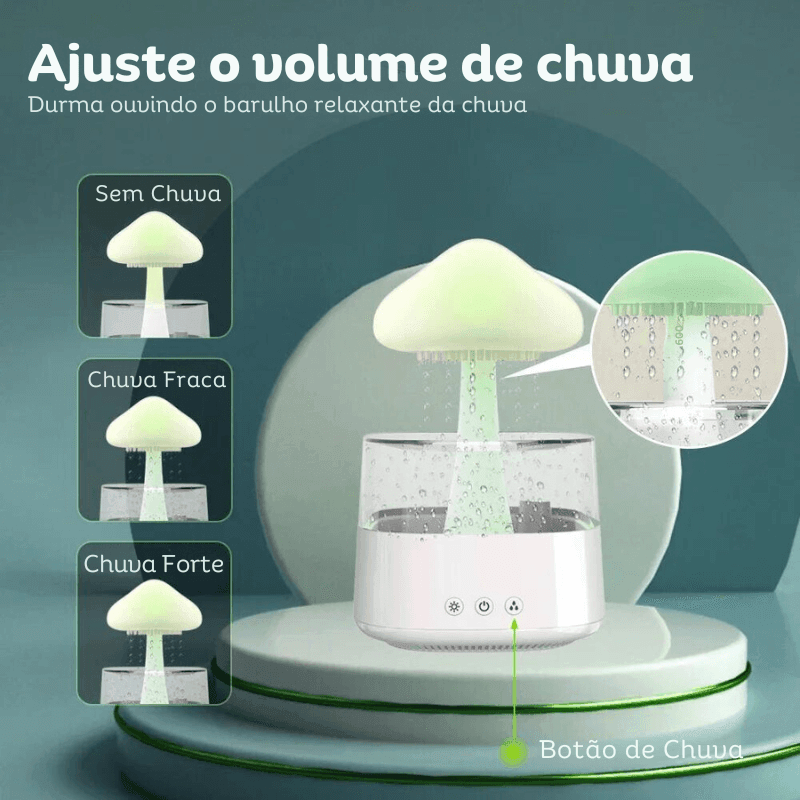 Difusor de Aromas em Formato de Gotas de Chuva