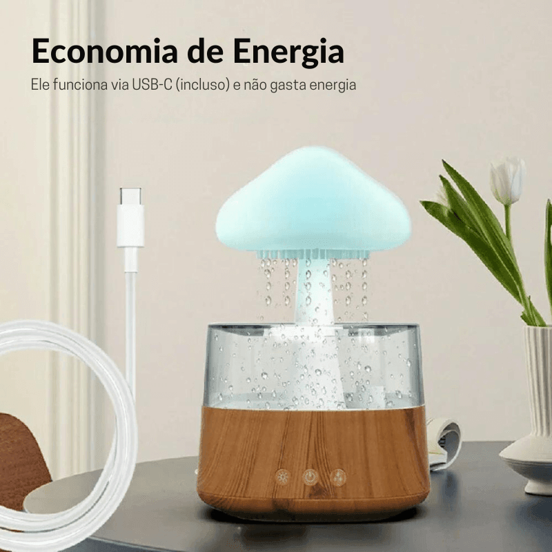 Difusor de Aromas em Formato de Gotas de Chuva