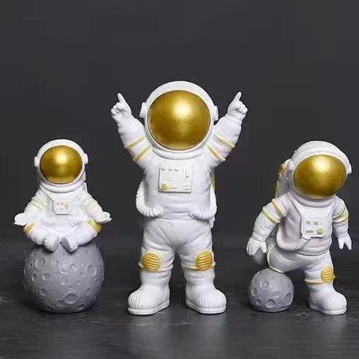 Esculturas de Astronautas Para Mesa, Rack Ou Bancada