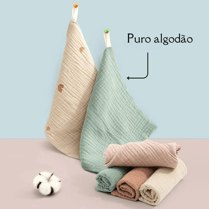 Kit com 5 Toalhas SoftBaby Jetto™